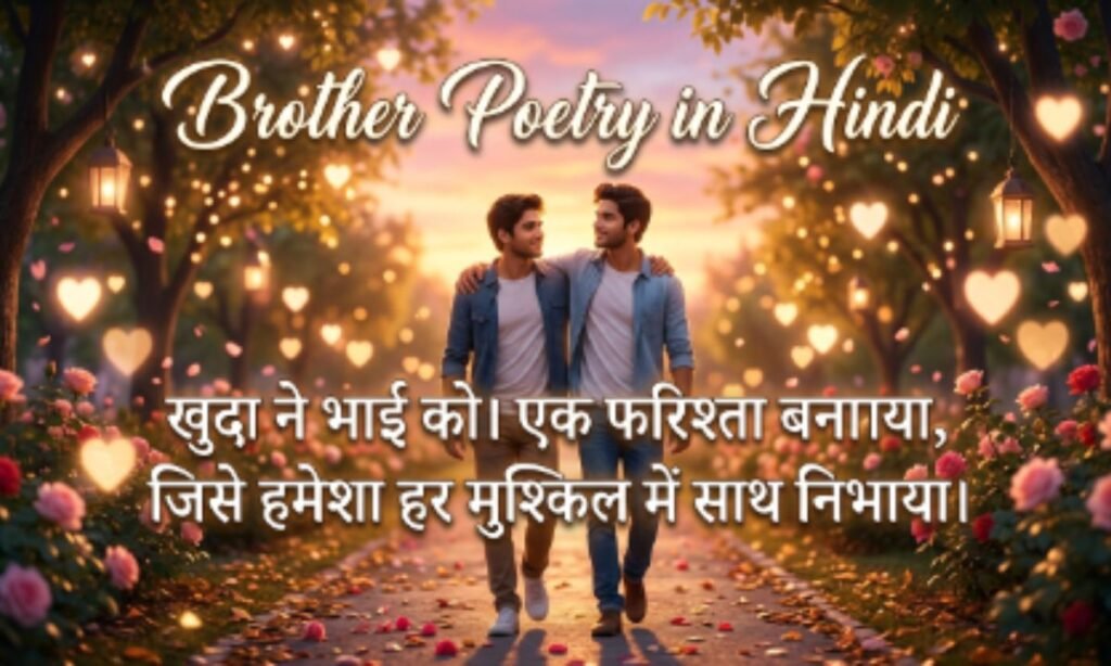 Brother Poetry in Hindi