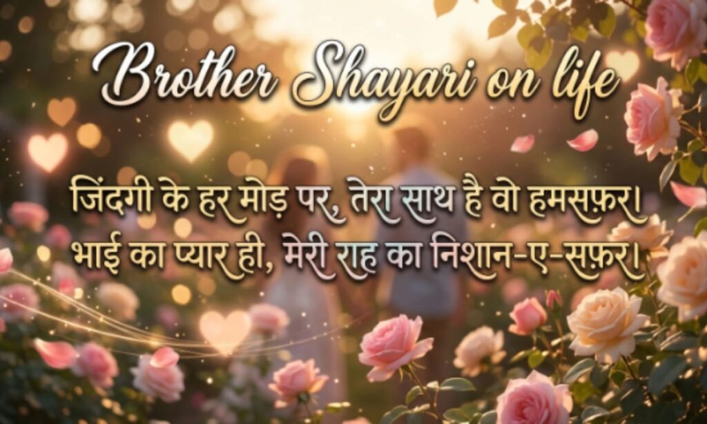 Brother Shayari on life