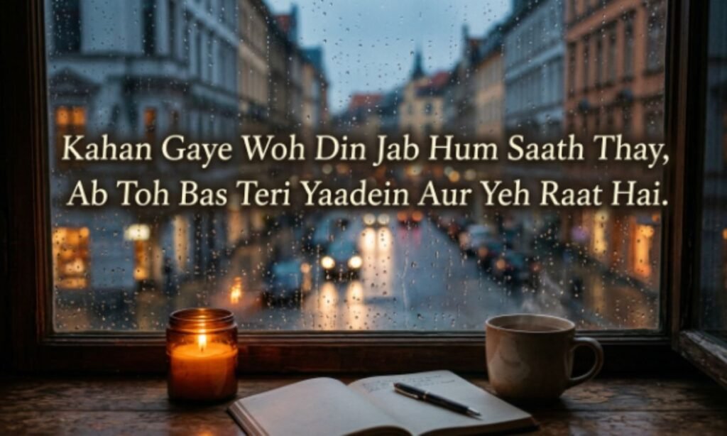 2 Line Sad Urdu Poetry in Roman Urdu