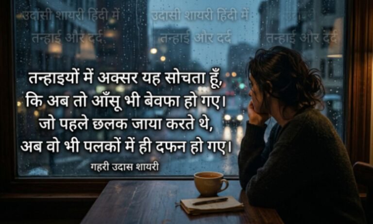 Deep Sad Shayari in Hindi