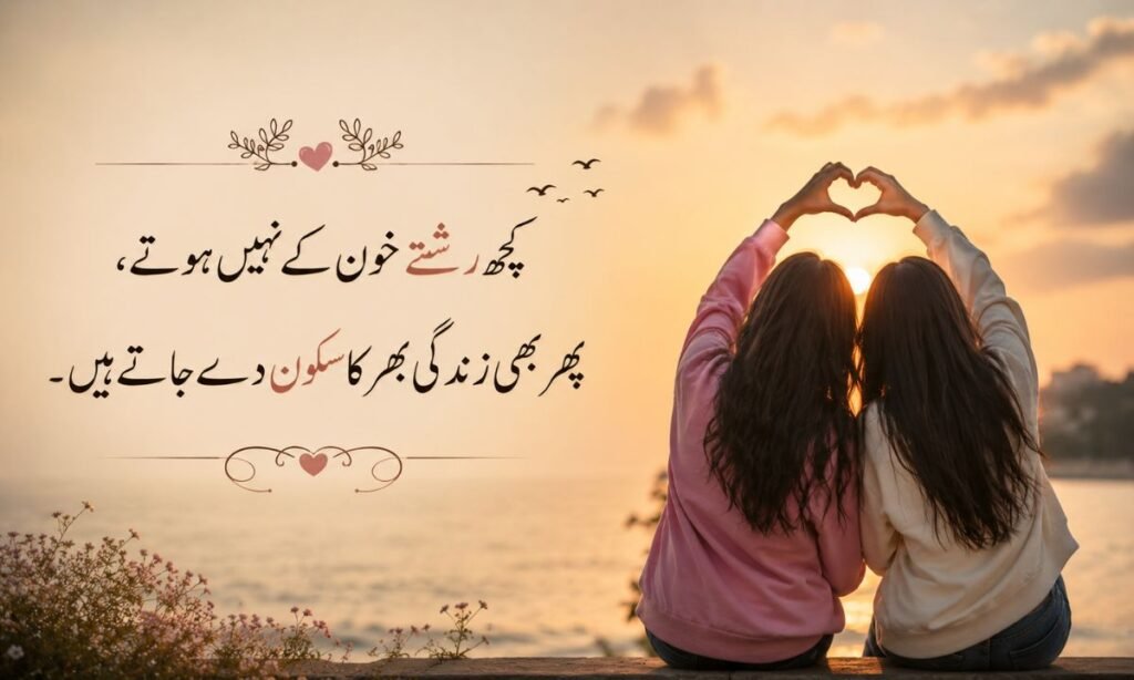 Friendship Poetry in Urdu for Girl
