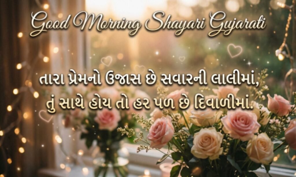 Good Morning Shayari Gujarati