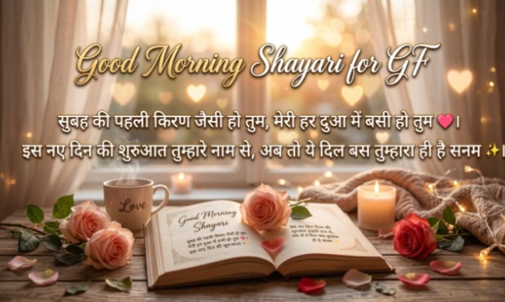 Good Morning Shayari for GF