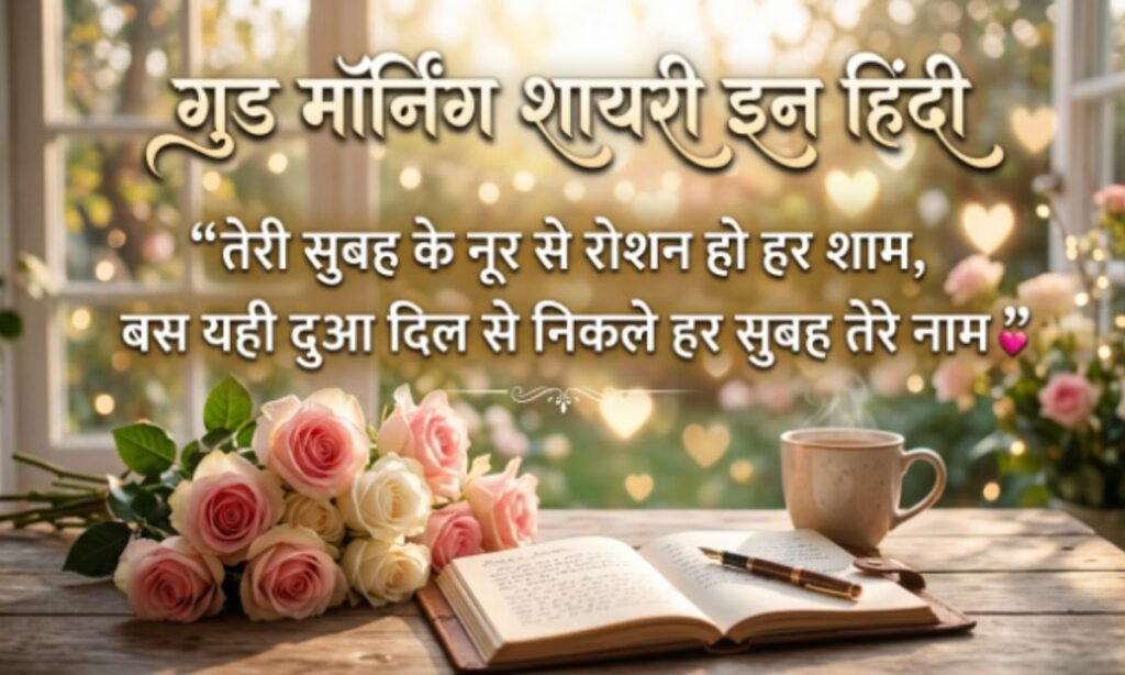 Good Morning Shayari in Hindi
