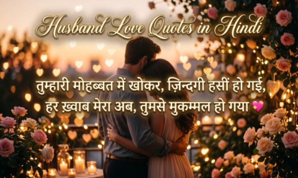 Husband Love Quotes