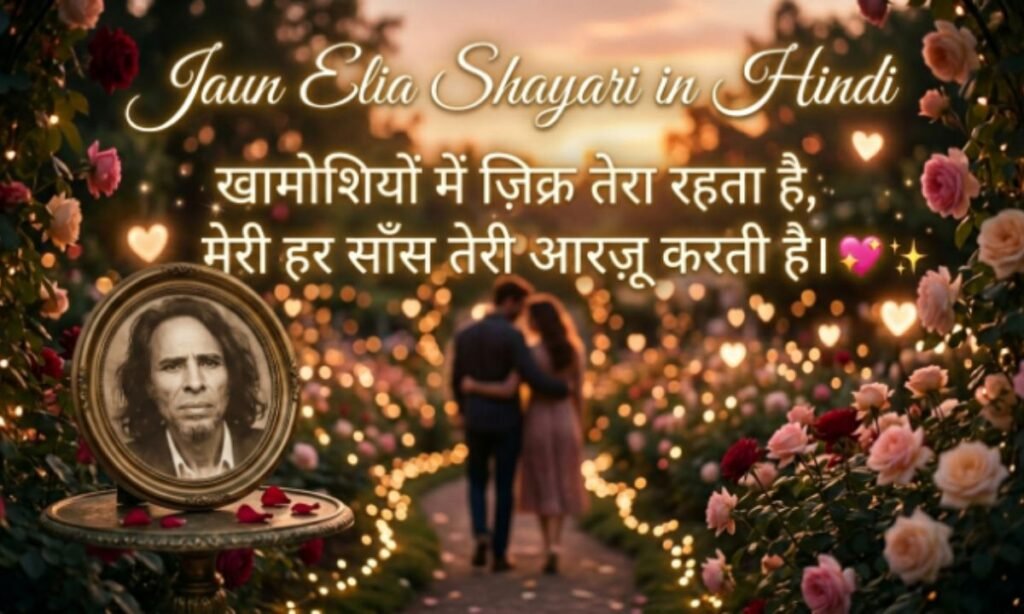 Jaun Elia Shayari in Hindi