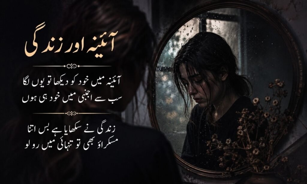 Mirror Life Sad Poetry