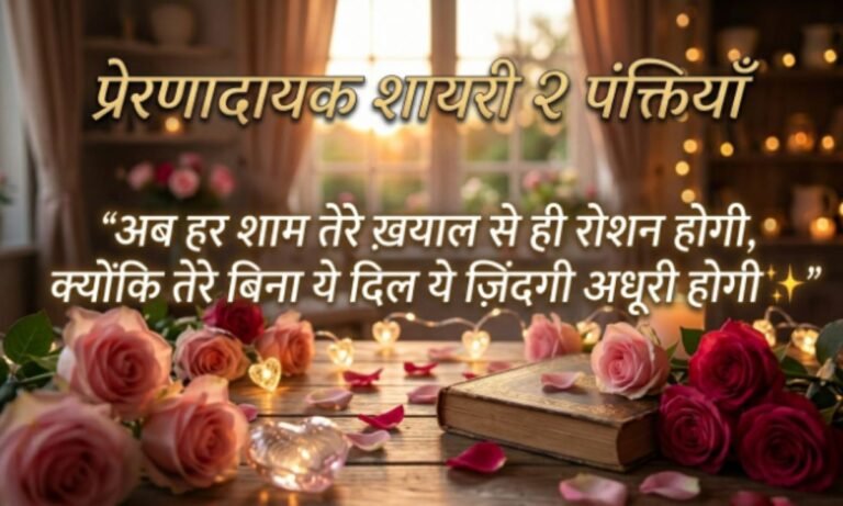 Motivational Shayari 2 Lines