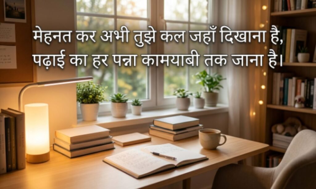 Motivational Shayari Two Line in Study