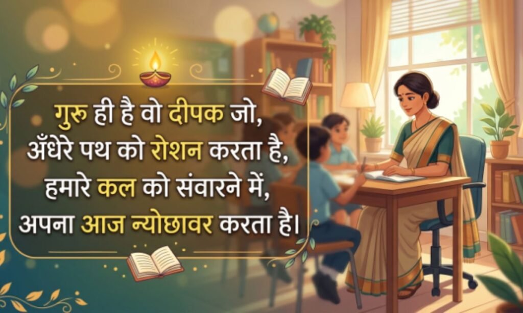 Motivational Shayari on Teacher Quotes