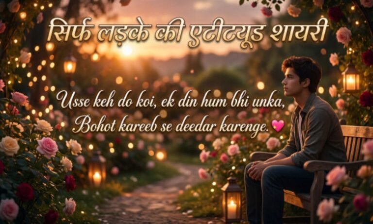 Single Boy Attitude Shayari