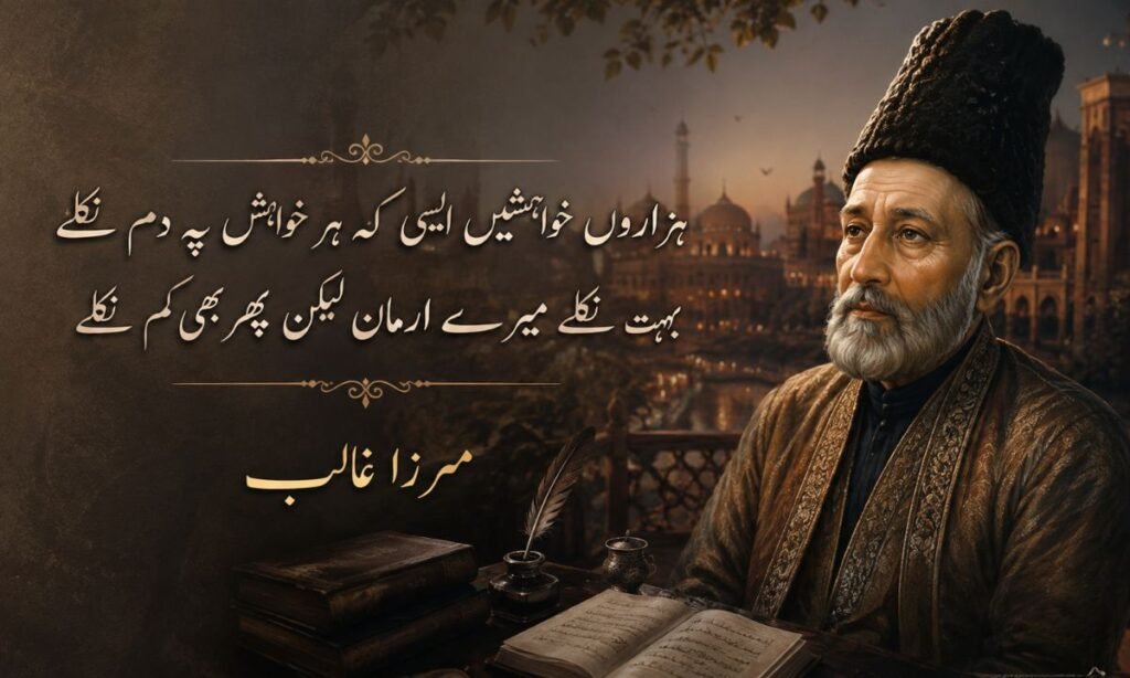 Famous Ghazal of Mirza Ghalib