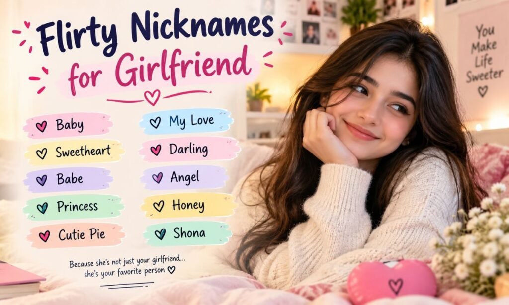 Flirty Nicknames for Girlfriend