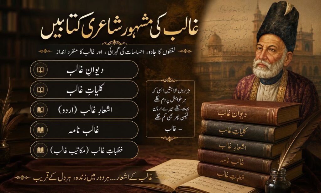 Ghalib Poetry books