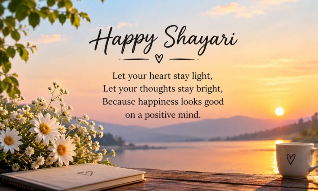 Happy Shayari in English