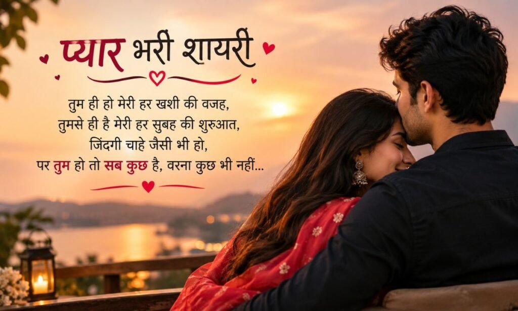 Love Shayari in Hindi for Husband Wife