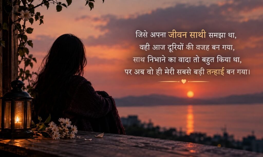 Sad Shayari Life Partner
