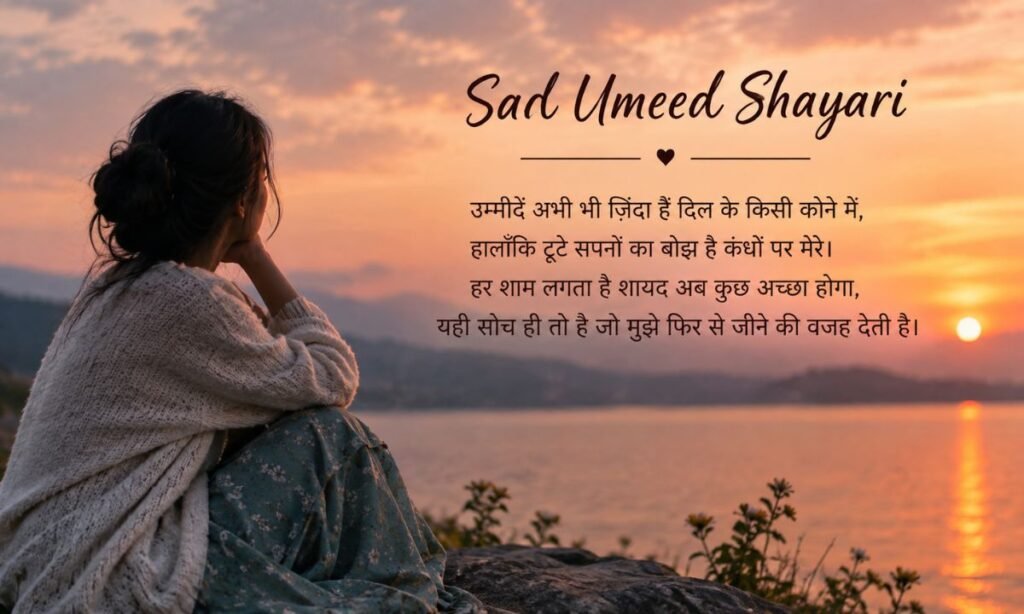 Sad Umeed Shayari