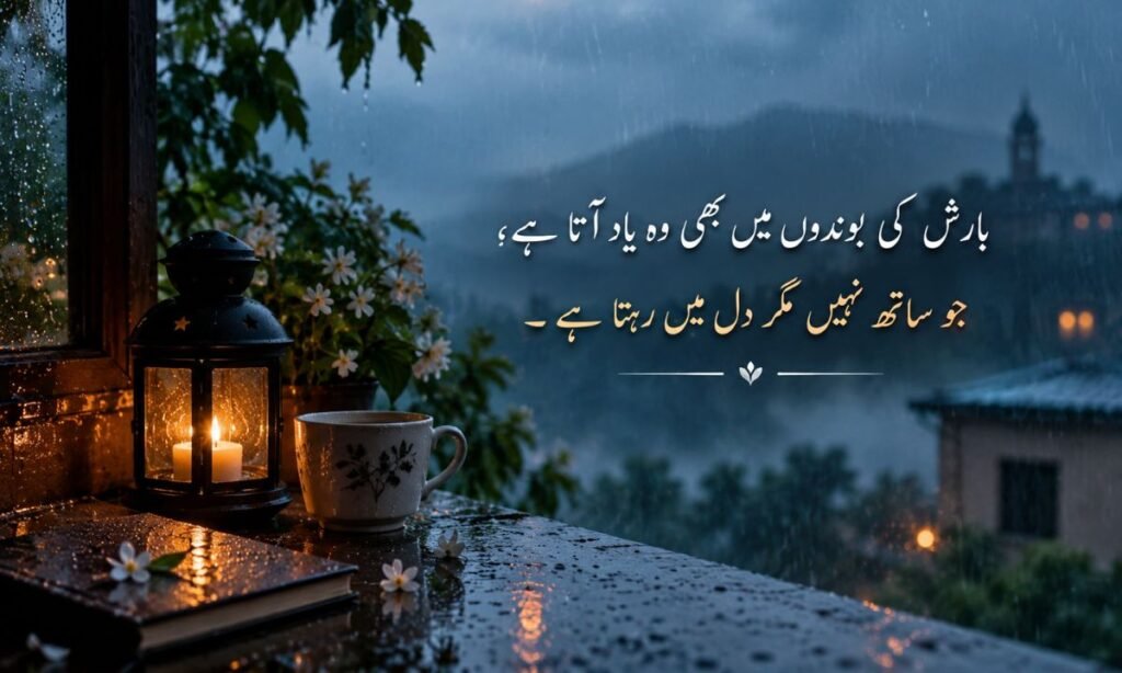 Two Lines Barish Urdu Poetry