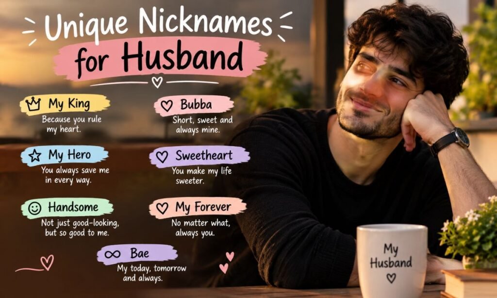 Unique Nicknames for Husband