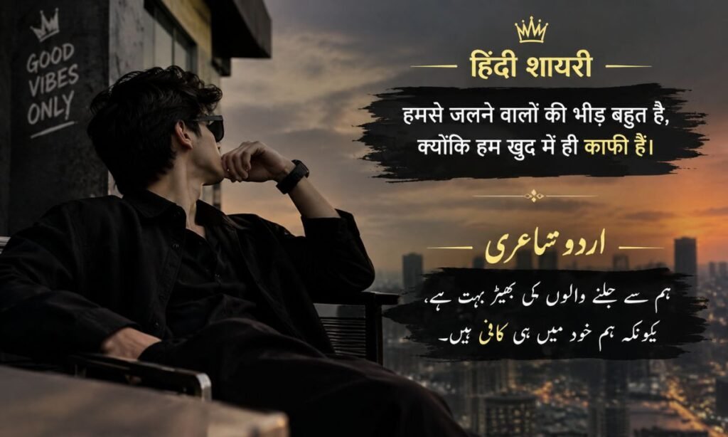 Attitude Urdu Shayari in Hindi