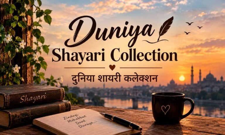 Duniya Shayari Collection
