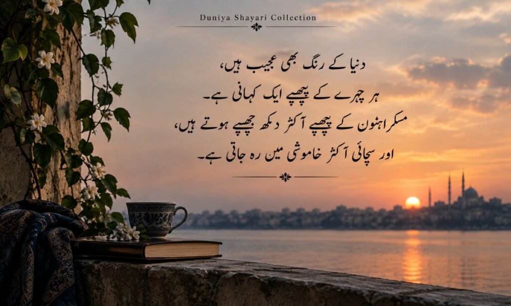 Duniya Shayari Collection Urdu